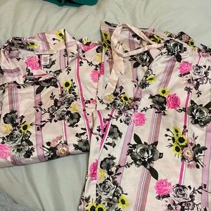 Silk pajama set